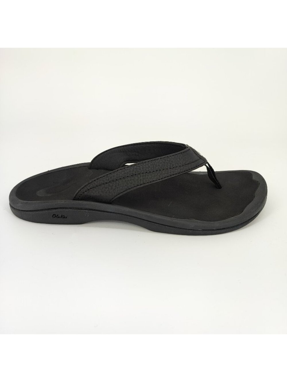 OluKai ‘Ohana Women’s Size 9 US Sandals Flip Flop Synthetic Black 20110